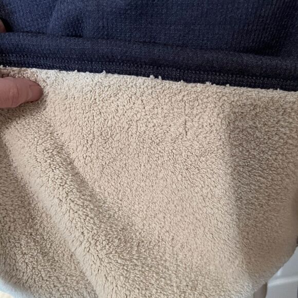 NWT Men's Lee Premium Select Shepa Lined Outdoor Henley in Navy Blue Sz LARGE - Picture 3 of 4